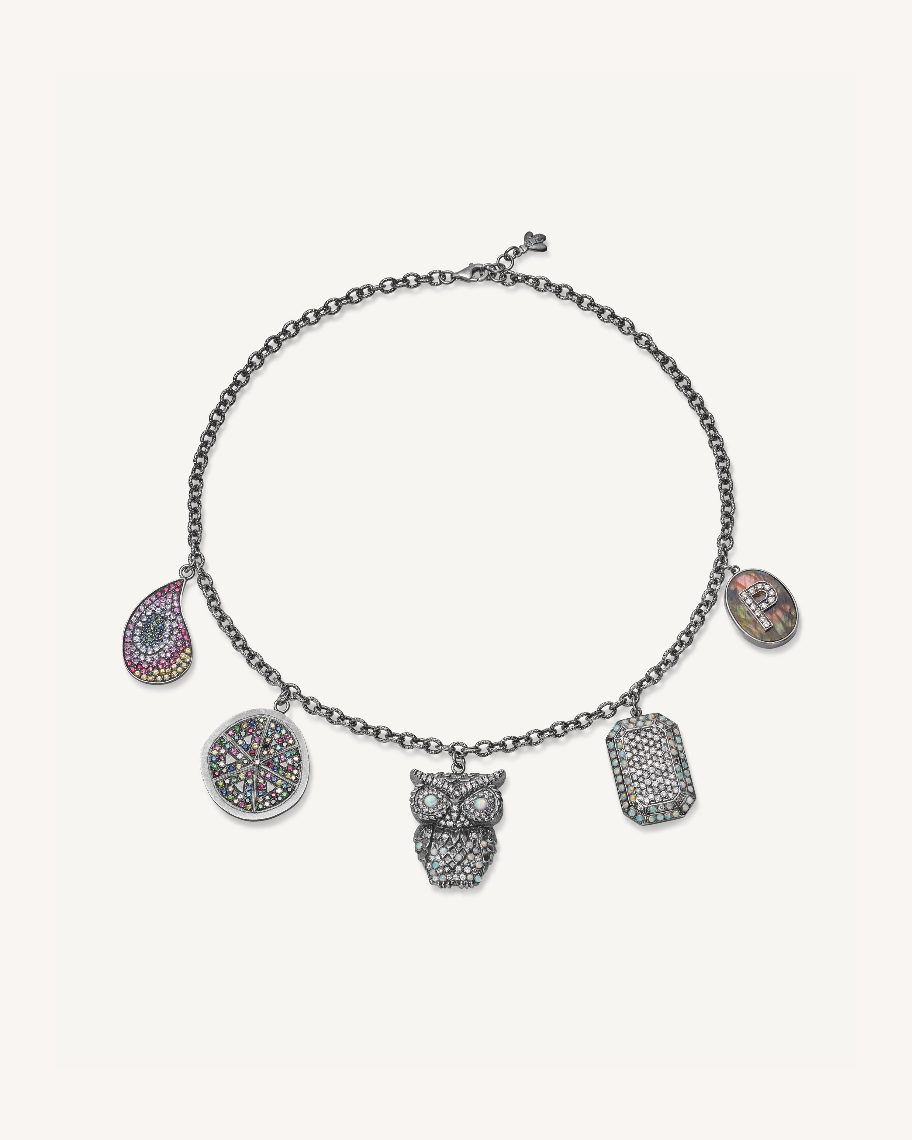 Owl clearance choker necklace