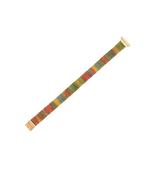 Rainbow Melange 1cm Woven Bracelet