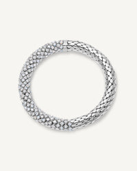 180 Twister Luxe Bracelet 18k White Gold
