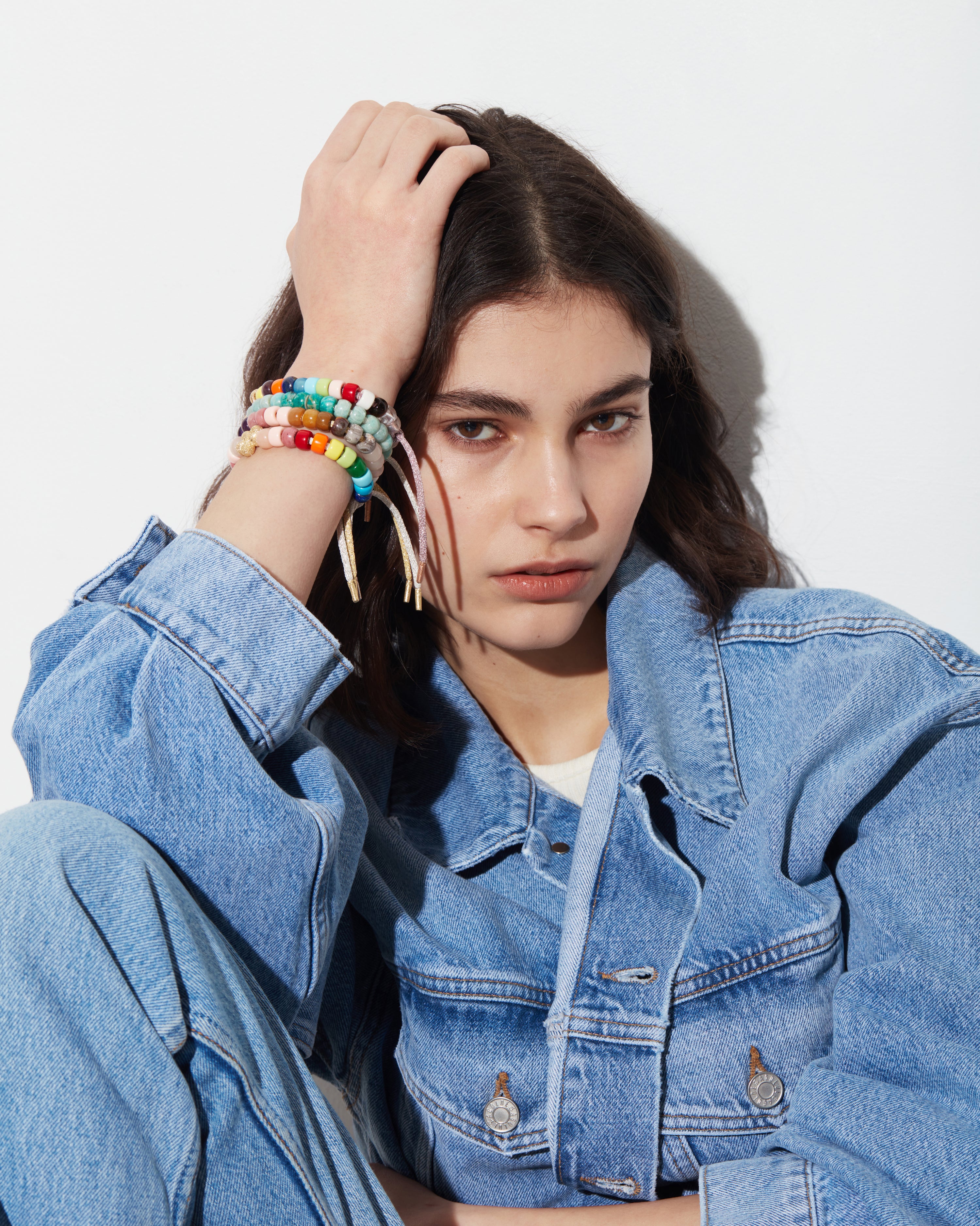 CAROLINABUCCIキャロリーナブッチフォルテビーズブレスレット FORTE Beads Rainbow Bracelet | Carolina Bucci