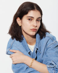 FORTE Got Lucky Florentine Finish Fiore Single Earring