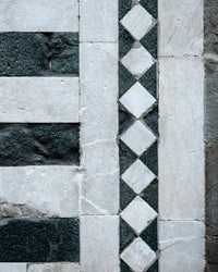 Details of the artful marbling in the streets of Florence, by Guido Taroni for Carolina Bucci