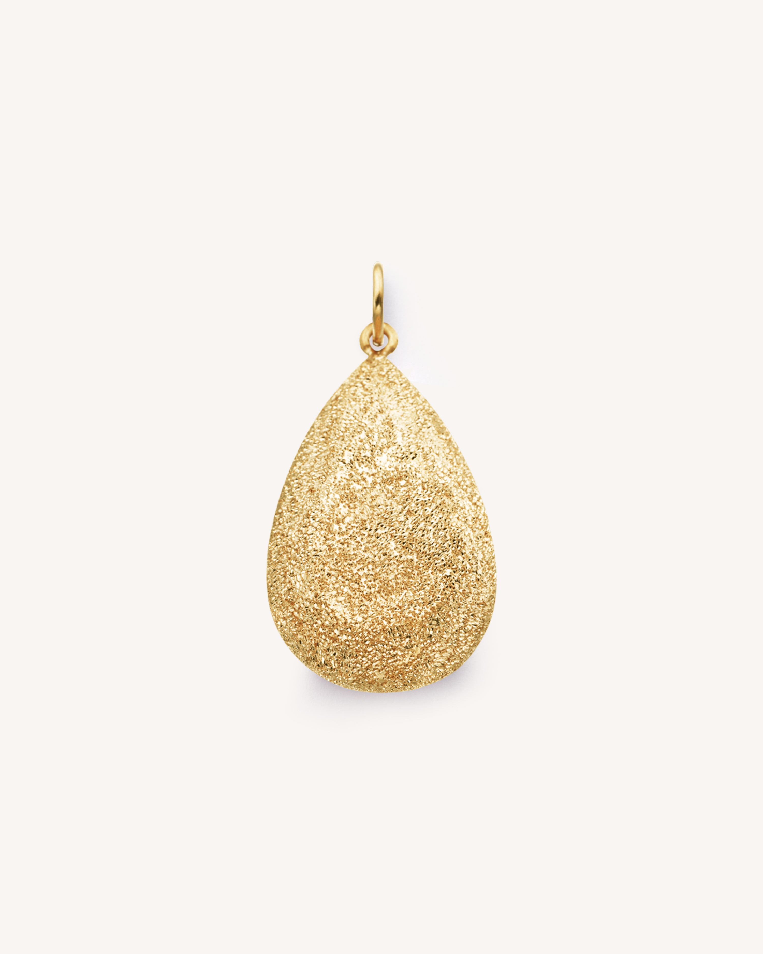 Florentine Finish Pear Cut Pendant | Carolina Bucci