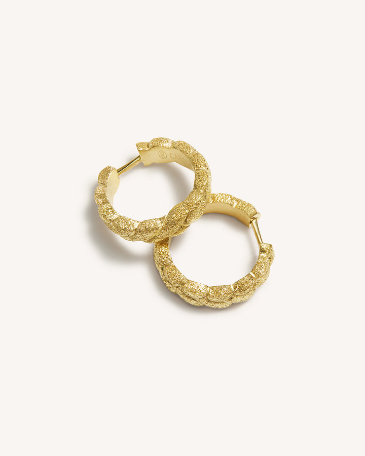 Florentine Finish EveryDay Huggy Earrings