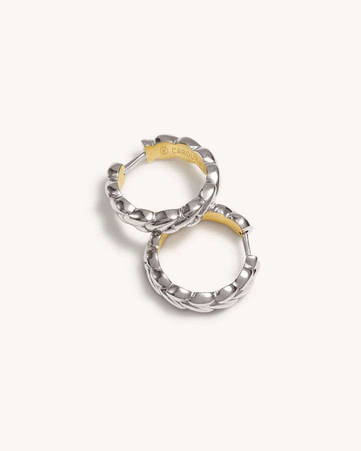 Patinato Finish EveryDay Huggy Earrings