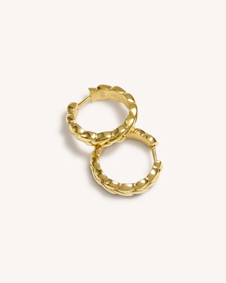 Patinato Finish EveryDay Huggy Earrings