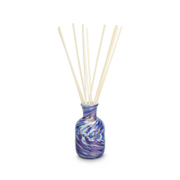 Murano blue small villa colombo home fragrance on white background 