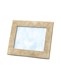 18k yellow florentine frosted finish gold frame on white background