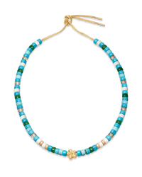 forte dei marmi forte beads necklace with 4 18k yellow florentine frosted finish gold beads and 18k yellow florntine frosted finish gold fiore pendant on white background