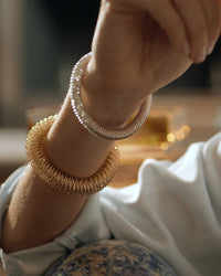 Small K.I.S.S. Bracelet 18k White Gold
