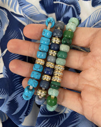 18k yellow gold precious forte beads with white diamond forte bead bracelet