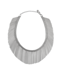 Woven Fringe Necklace