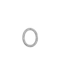 Florentine Finish Small Oval Link