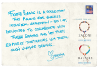 Judith Leiber forte beads bracelet postcard