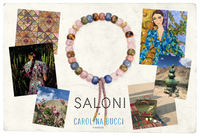 Saloni forte beads bracelet Postcard front 